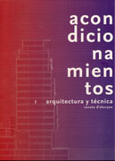 ACONDICIONAMIENTOS. ARQUITECTURA Y TECNICA