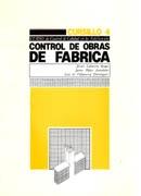 CURSILLO CONTROL DE OBRAS DE FABRICA. 