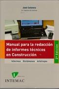 MANUAL PARA LA REDACCION DE INFORMES TECNICOS EN CONSTRUCCION