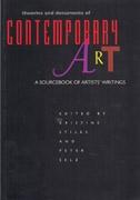 THEORIES AND DOCUMENTS OF CONTEMPORARY ART ** "A SOURCEBOOK OF ARTISTS' WRITINGS"