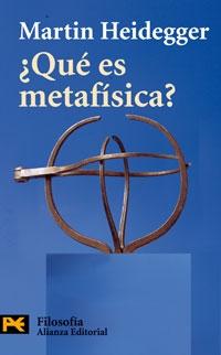 QUE ES LA METAFISICA? *. 