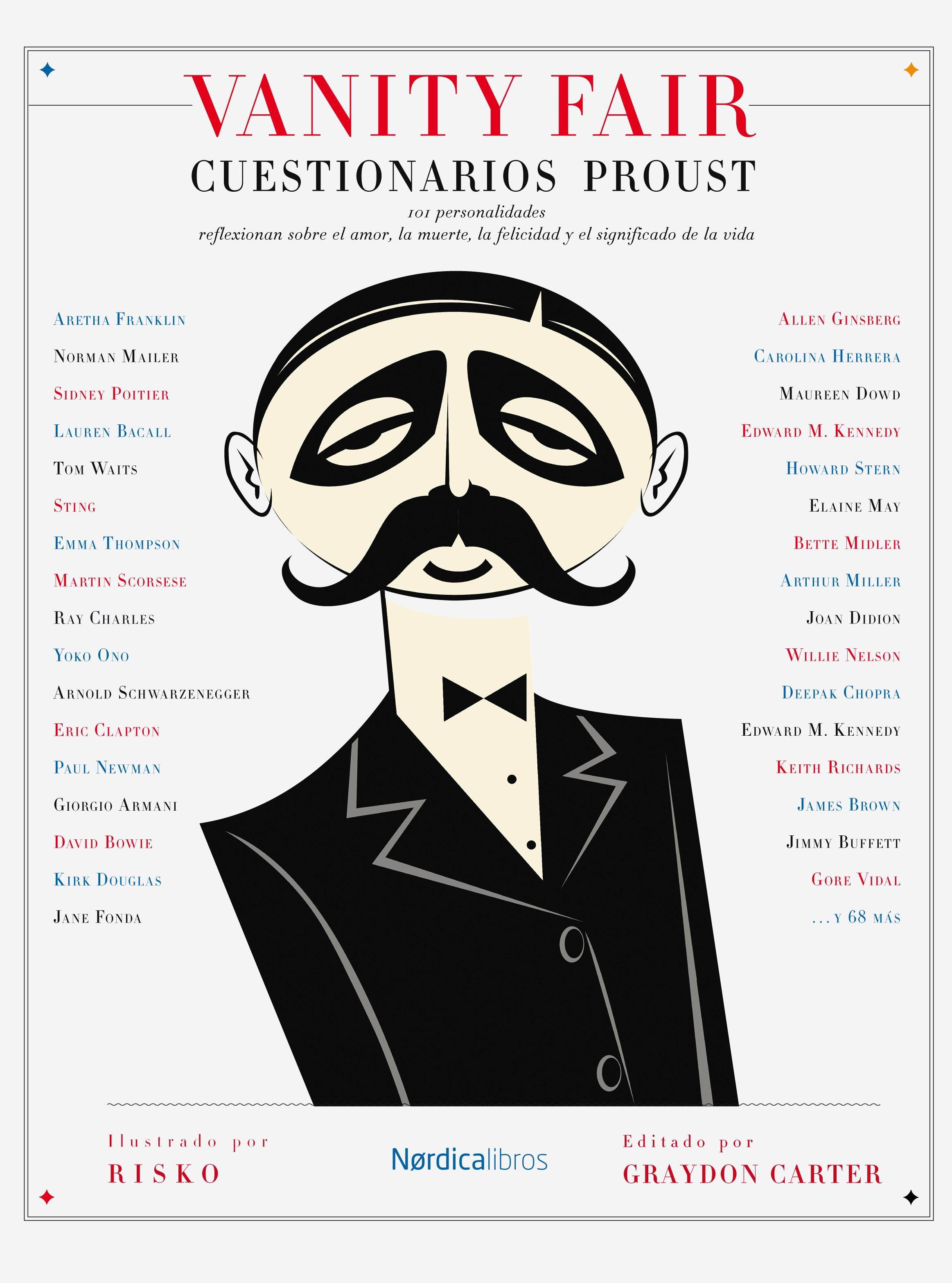 VANITY FAIR. CUESTIONARIO PROUST