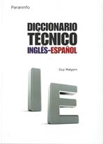 DICCIONARIO TECNICO INGLES-ESPAÑOL. 