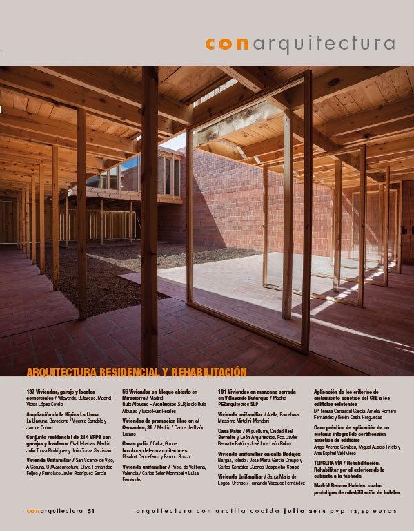 CONARQUITECTURA Nº 51  ARQUITECTURA RESIDENCIAL Y REHABILITACION. 