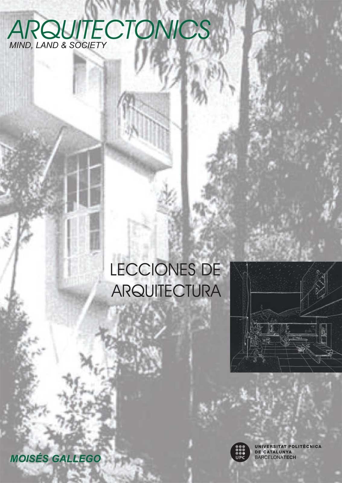 ARQUITECTONICS Nº  26   LECCIONES DE ARQUITECTURA. 