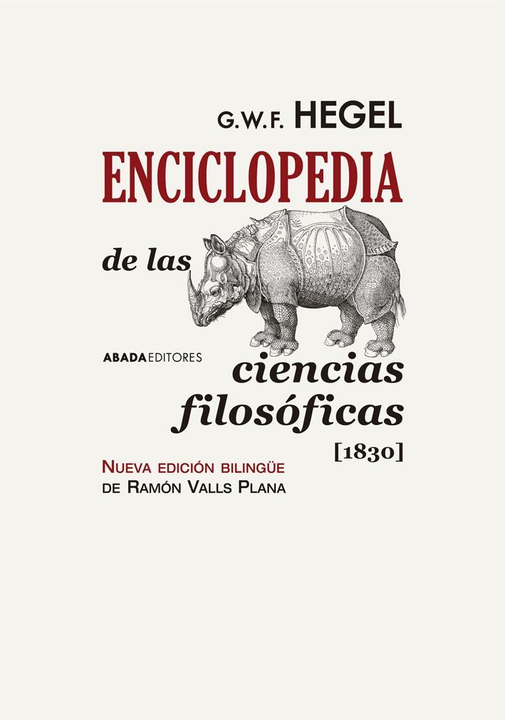 ENCICLOPEDIA DE LAS CIENCIAS FILOSÓFICAS  1830. 