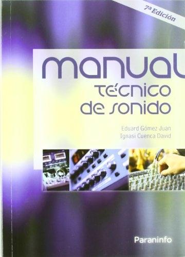 MANUAL TÉCNICO DE SONIDO. 