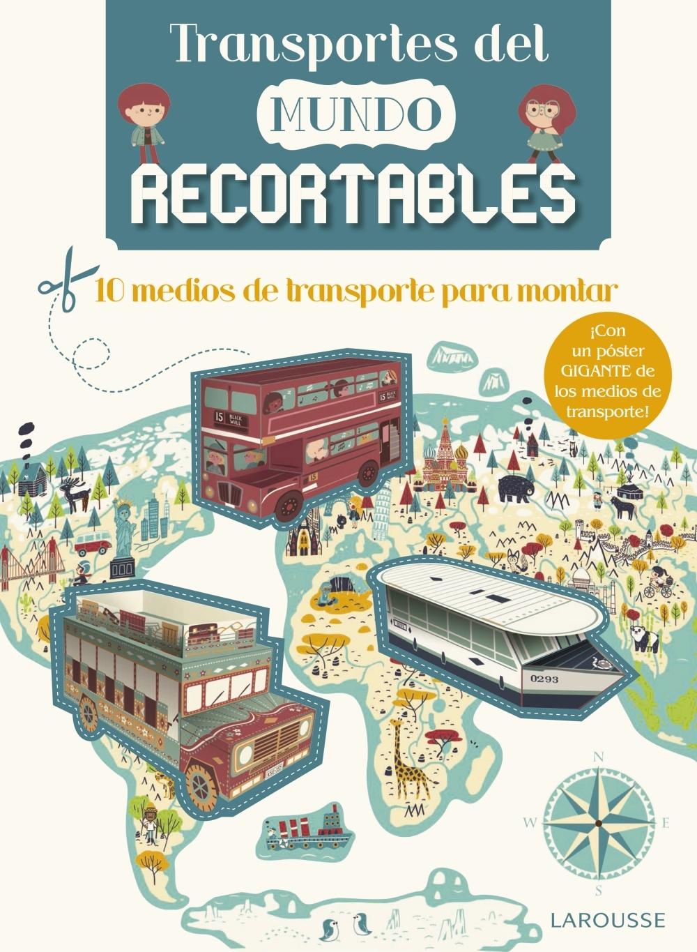 TRANSPORTES DEL MUNDO RECORTABLES. 