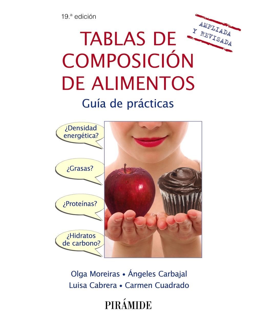 TABLAS DE COMPOSICIÓN DE ALIMENTOS "GUÍA DE PRÁCTICAS". 