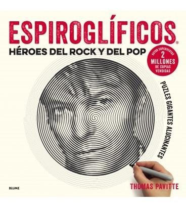 ESPIROGLÍFICOS. HÉROES DEL ROCK Y DEL POP "PUZLES GIGANTES ALUCINANTES". 