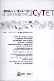 CIUDAD Y TERRITORIO  CYTET Nº 195 PLANIFICACION ESTRATEGICA TERRITORIALY ALTERACIONES DEL PLAN GENERAL. 
