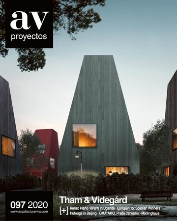 THAM  & VIDEGARD  AV PROYECTOS Nº 97   ( PIANO; RPBW IN UGANDA ; EUROPAN 15 ESPAÑA; HUTOONGS ; OMA AMO; 