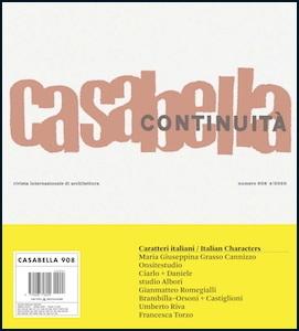 CASABELLA Nº 908   CARATTERI ITALIANI / ITALIAN CHARACTERS
