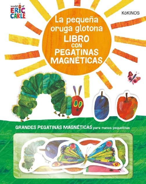 PEQUEÑA ORUGA GLOTONA,LA LIBRO CON PEGATINAS