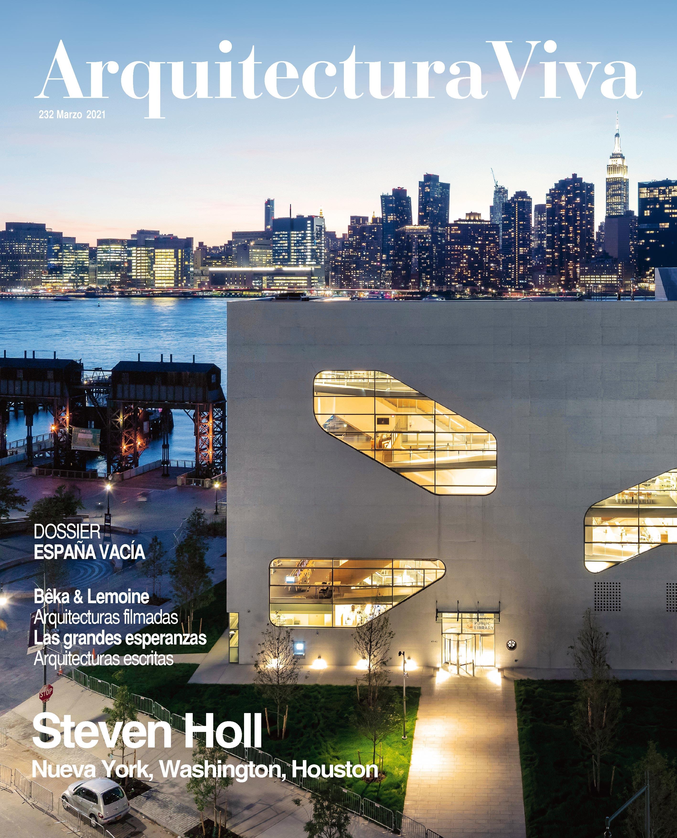 ARQUITECTURA VIVA Nº 232. STEVEN HOLL. ESPAÑA VACIA. BEKA & LEMOINE