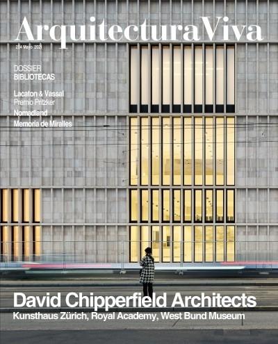 ARQUITECTURA VIVA Nº234. DAVID CHIPPERFIELD ARCHITECTS. LACATON VASSAL. MEMORIA DE MIRALLES. BIBLIOTECAS