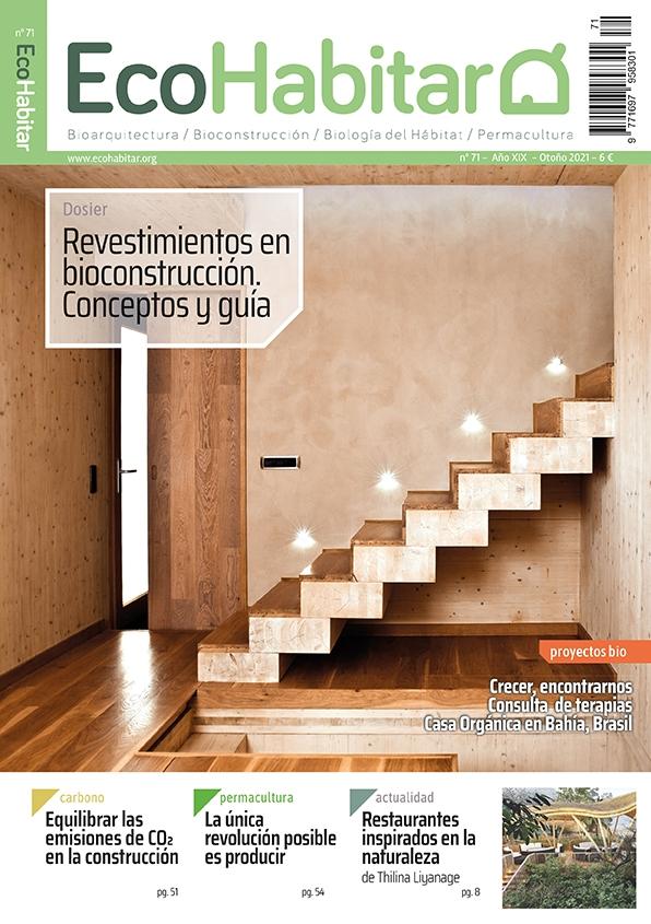 ECOHABITAR Nº 71. REVESTIMIENTOS EN BIOCONSTRUCCION "CONCEPTOS Y GUIA"