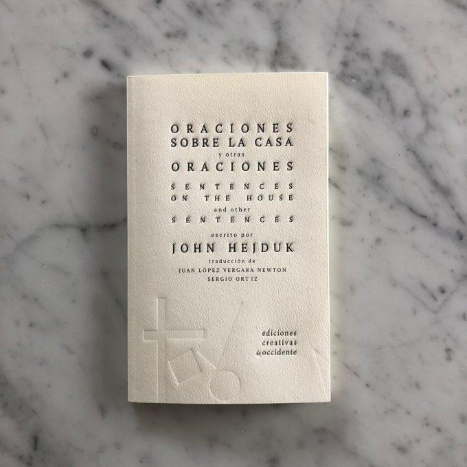 ORACIONES SOBRE LA CASA Y OTRAS ORACIONES 