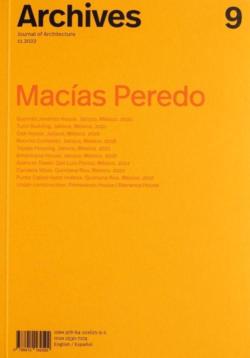 MACIAS PEREDO: ARCHIVES 9. MACIAS PEREDO. 