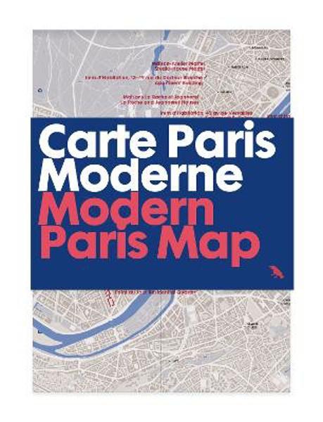 CARTE PARIS MODERNE / MODERN PARIS MAP