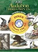 120 AUDUBON BIRD PRINTS CD-ROM AND BOOK