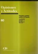 VIVIENDA Y OPINION PUBLICA EN ESPAÑA. OPINIONES Y ACTITUDES 60. 