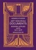 ART NOUVEAU DOCUMENTS. MODERN APPLIED ARTS 1902-1908. 