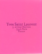 YVES SAINT LAURENT