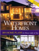 WATERFRONT HOMES. 189 HOMES PLANS FOR RIVER, LAKE OR SEA
