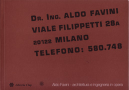 FAVINI: LDO FAVINI. ARCHITETTURA E INGEGNERIA IN OPERA