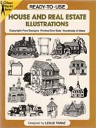 HOUSE AND REAL ESTATE ILLUSTRATIONS. 