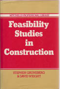 FEASIBILITY STUDIES IN CONSTRUCTION. 