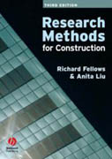 RESEARCH METHODS FOR CONSTRUCTION. 
