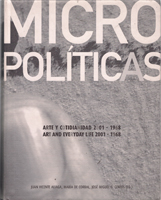 MICROPOLITICAS. ARTE Y COTIDIANIDAD 2001- 1968