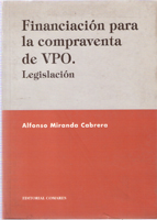 FINANCIACION PARA LA COMPRAVENTA DE VPO. LEGISLACION. 