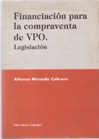 FINANCIACION PARA LA COMPRAVENTA DE VPO. LEGISLACION