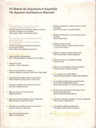 VII BIENAL DE ARQUITECTURA ESPAÑOLA