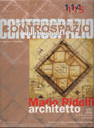 RIDOLFI: CONTROSPAZIO Nº 114/115. MARIO RIDOLFI ARCHITETTO