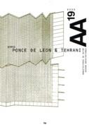 PONCE DE LEON: ARQUITECTURAS DE AUTOR Nº 19. 2002.PONCE DE LEON & TEHRANI. WORKS.