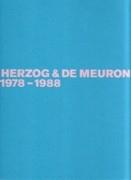 HERZOG & DE MEURON. THE COMPLETE WORKS 1 (1978-1988). 