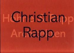RAPP: CHRISITIAN RAPP & HOHNE ARCHITEKTEN *