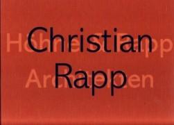 RAPP: CHRISITIAN RAPP & HOHNE ARCHITEKTEN *