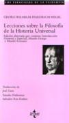 LECCIONES SOBRE LA FILOSOFIA DE LA HISTORIA UNIVERSAL