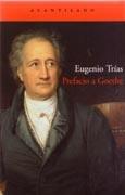 PREFACIO A A GOETHE