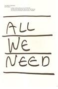 ALL WE NEED. 
