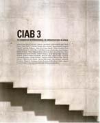 CIAB 3. III CONGRESO INTERNACIONAL DE ARQUITECTURA BLANCA. 