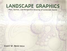 LANDSCAPE GRAPHICS. PLAN, SECTION ADN PERSPECTIVE DRAWING OF LANDSCAPE SPACES. 