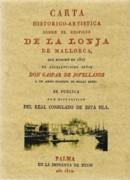 CARTA HISTORICO-ARTISTICA SOBRE EL EDIFICIO DE LA LONJA DE MALLORCA