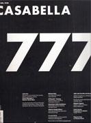 CASABELLA Nº 777. NIEMEYER, BURLE MARX, BELL, O'DONNELL+ TUOMEY, CHENCHOW LITTLE ARCH., CAMPO BAEZA, DA.
