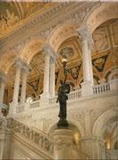 LIBRARY OF CONGRESS. ARCHITECTURE OF THE THOMAS JEFFERSON BUILDING. BUILDING